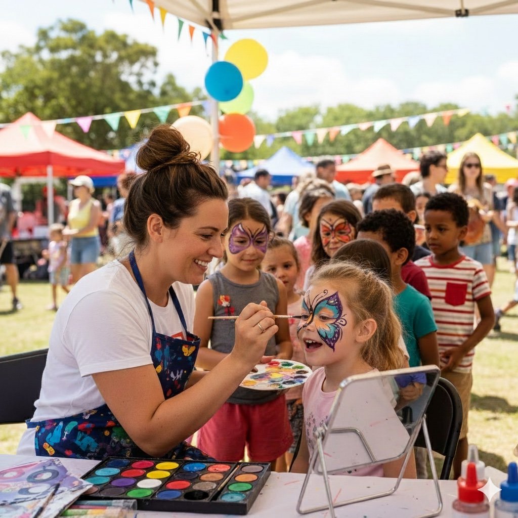 PINTURAS FACIAIS (2H30)